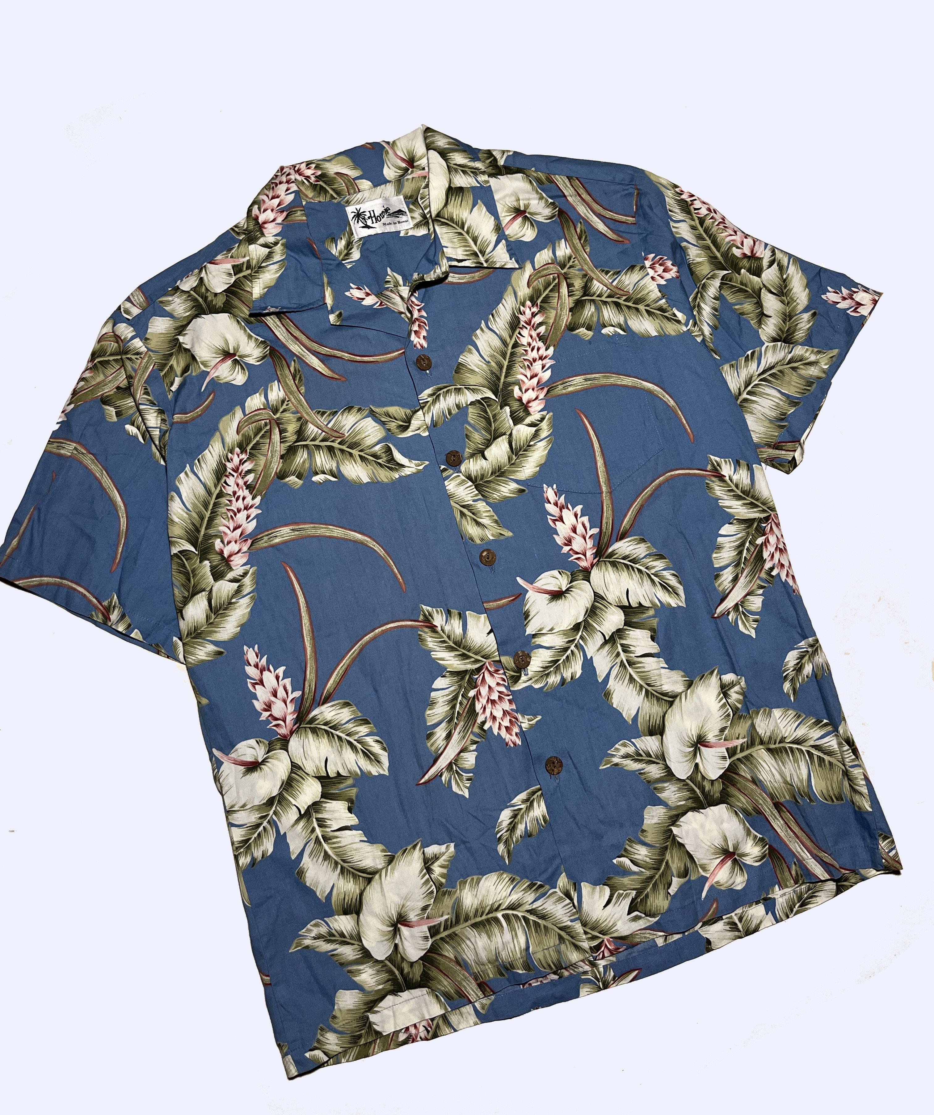 Other HOWIE Hawaiian Floral Ornamental Aloha Shirt Size US M / EU 48-50 / 2 - 5 Thumbnail