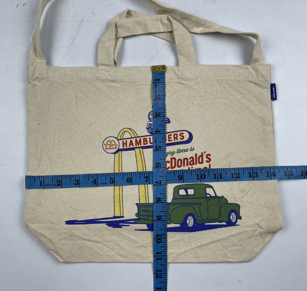 Japanese Brand niko and .. X mc donald shoulder bag sling bag tote bag t5 Size ONE SIZE - 6 Thumbnail