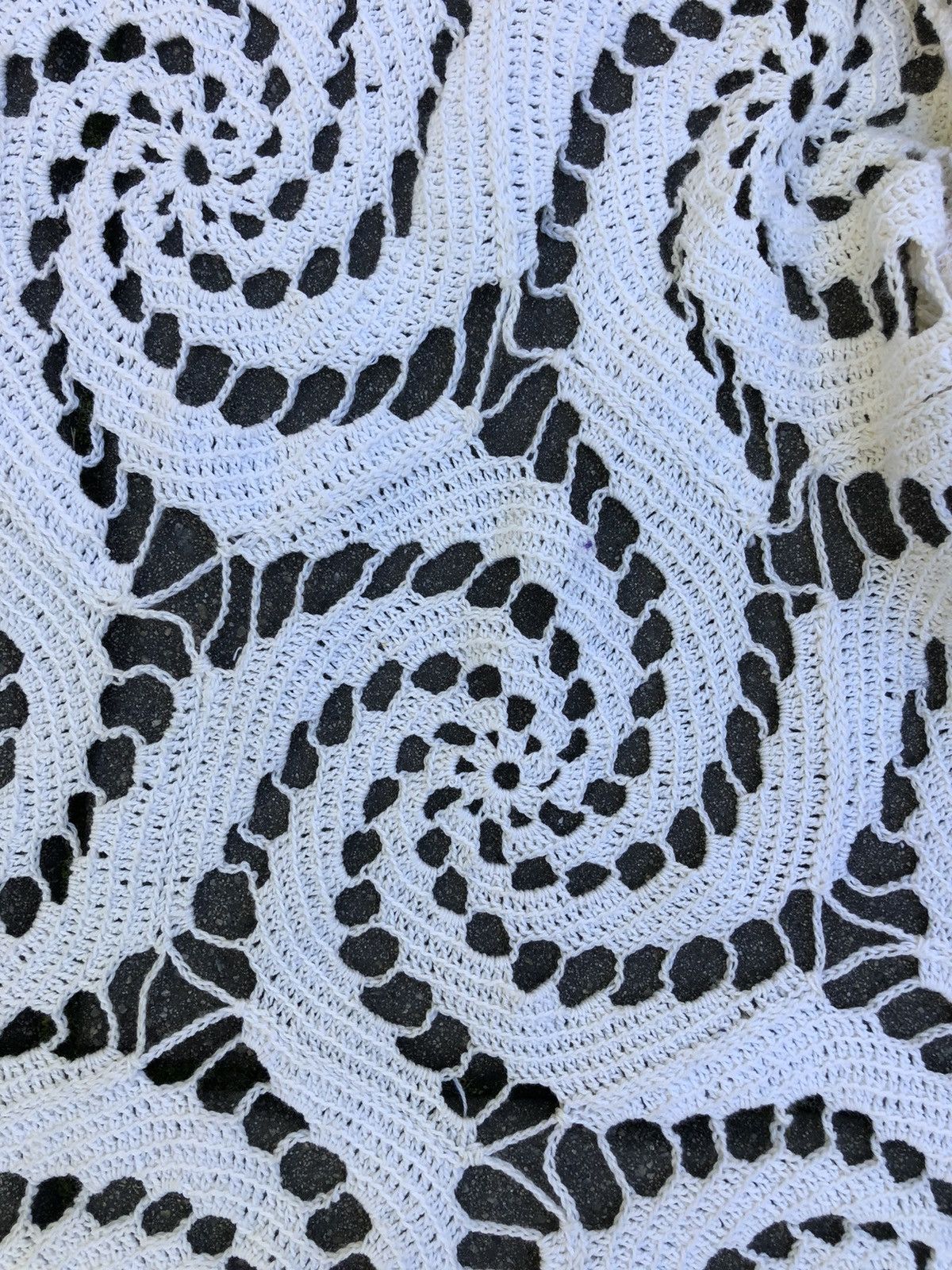Handmade Handmade custom Lace Crochet camp collar shirt Size US L / EU 52-54 / 3 - 4 Thumbnail