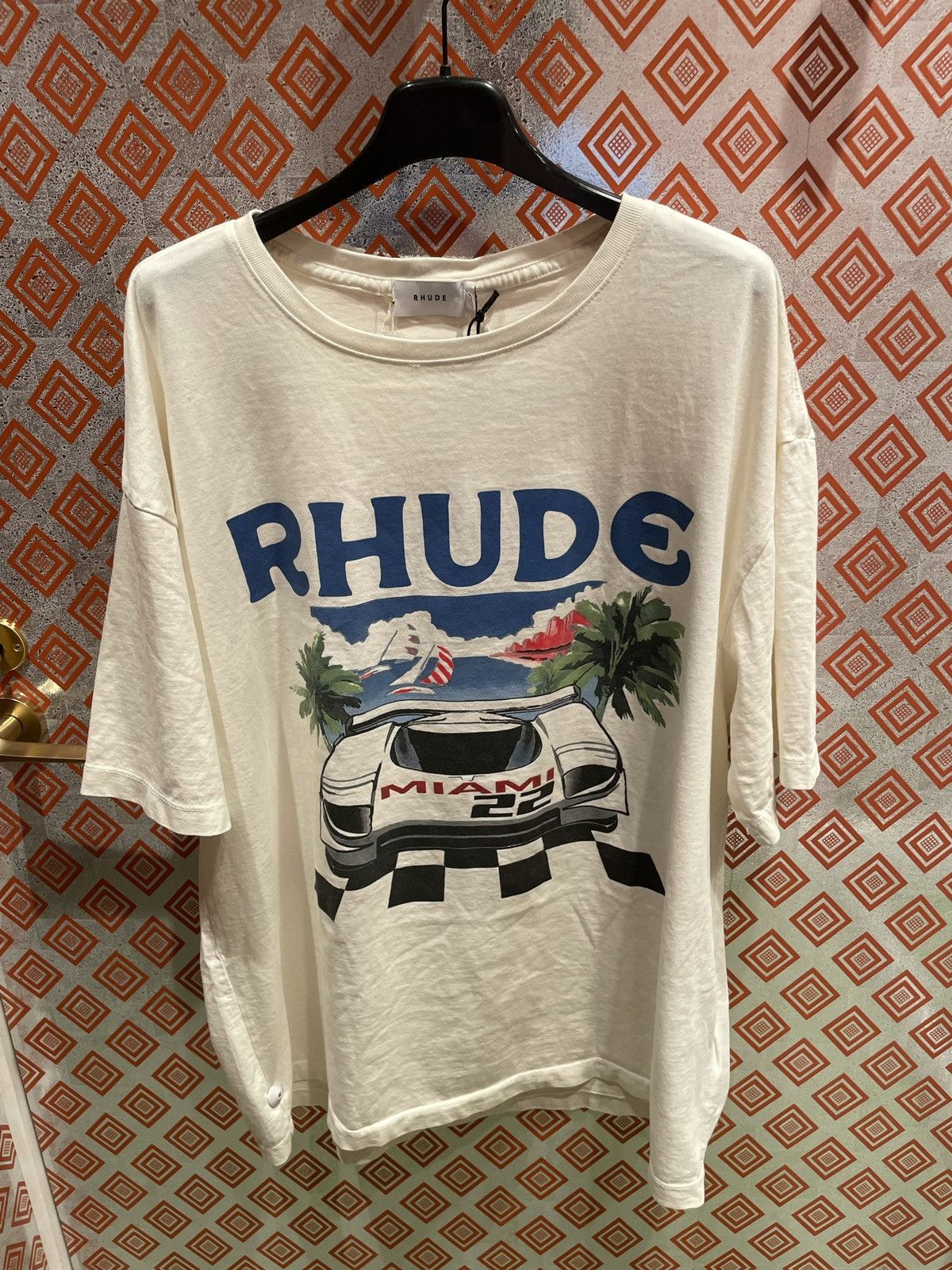 Rhude Rhude Miami Race Car T-shirt | Grailed