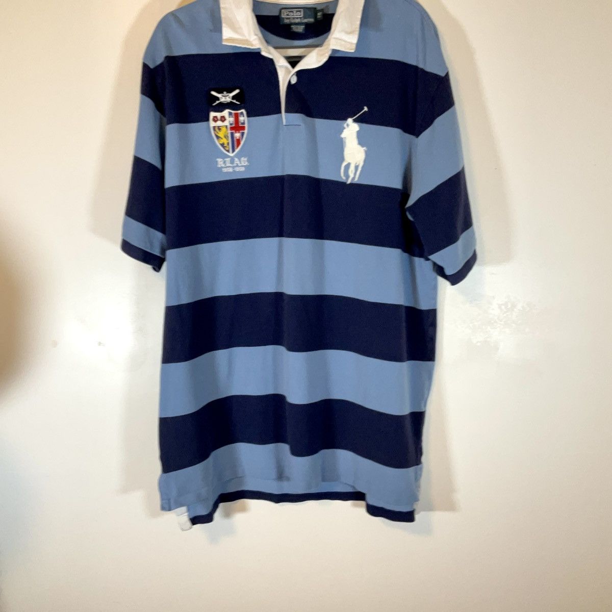 Ralph Lauren Polo Ralph Lauren Custom Fit No.15 Stripped Polo Tall XL Size US XL / EU 56 / 4 - 2 Thumbnail