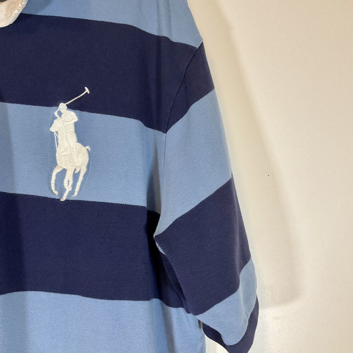 Ralph Lauren Polo Ralph Lauren Custom Fit No.15 Stripped Polo Tall XL Size US XL / EU 56 / 4 - 7 Thumbnail