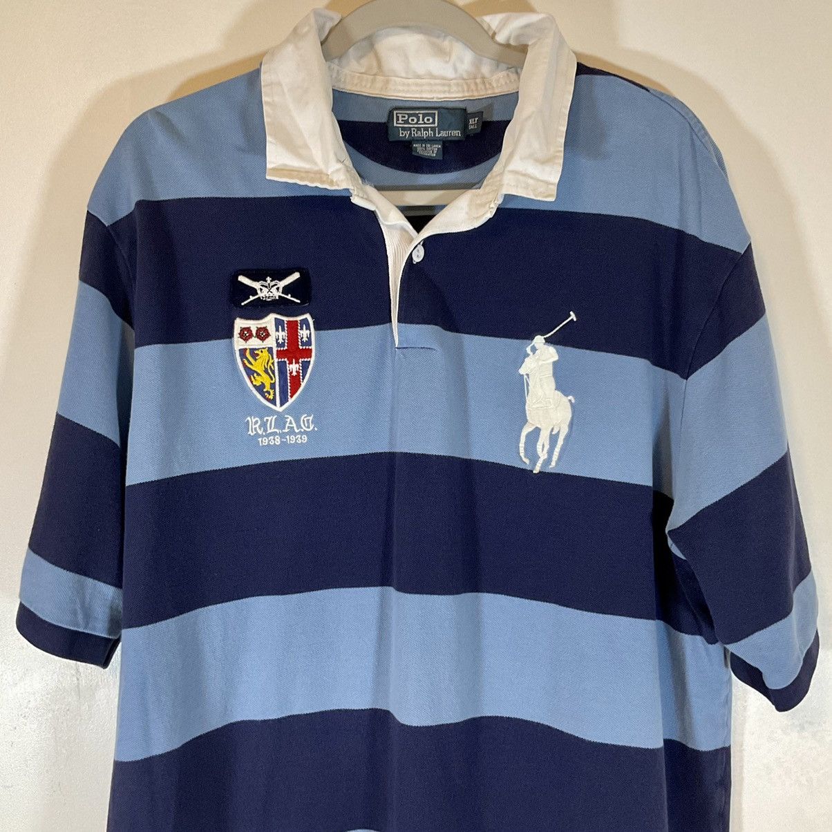 Ralph Lauren Polo Ralph Lauren Custom Fit No.15 Stripped Polo Tall XL Size US XL / EU 56 / 4 - 3 Thumbnail