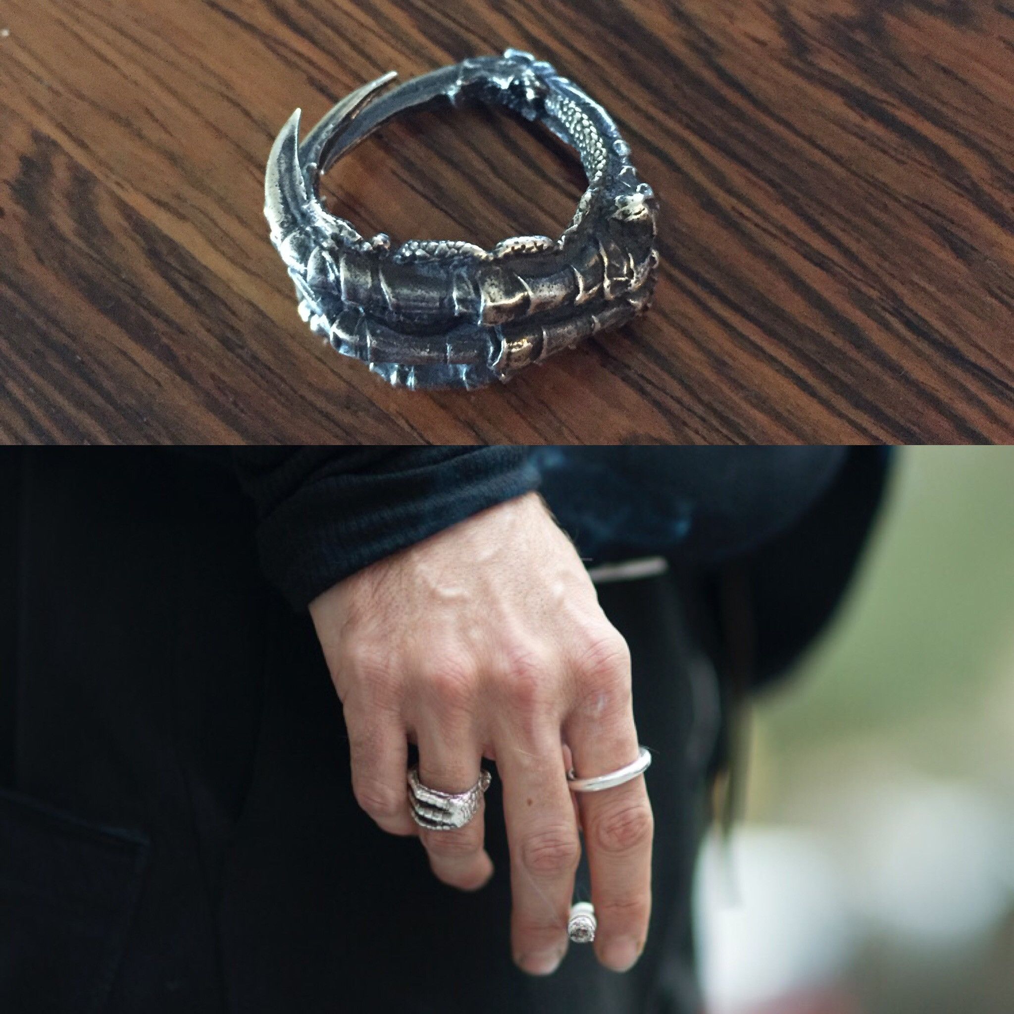 Ann Demeulemeester silver claw ring | Grailed