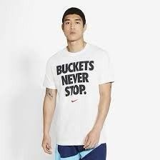 buckets never stop nike shirt