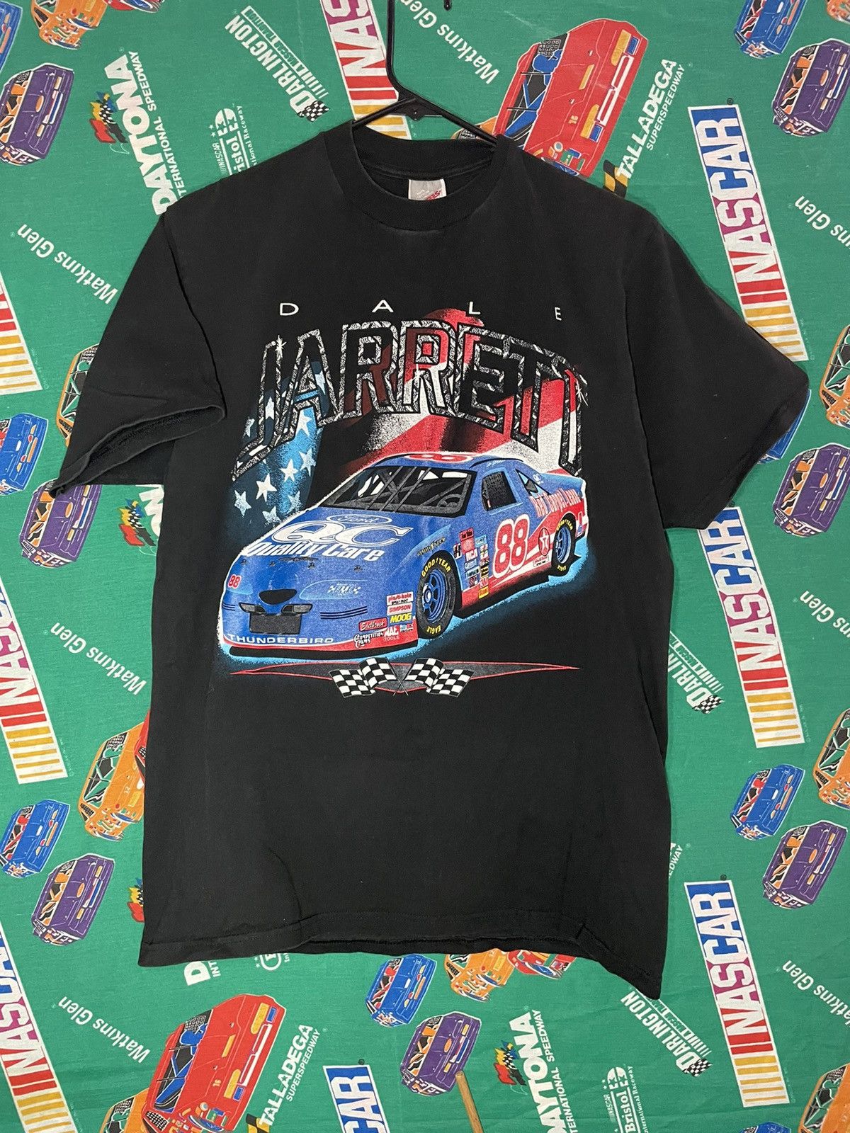 NASCAR × Vintage BUNDLE 1994 Vintage Dale Jarrett Ford NASCAR Shirt Hat Size US L / EU 52-54 / 3 - 5 Thumbnail