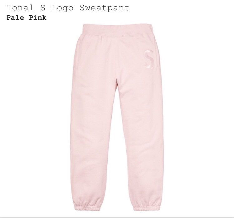 Supreme Tonal S Logo Sweatpants | Grailed