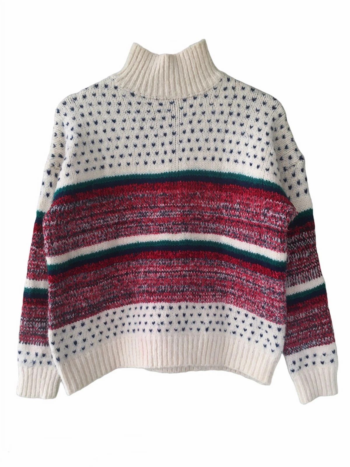 Other 📌Rare MELODY GARDEN Hand/Knitwear Stripe Pullover Design Size US M / EU 48-50 / 2 - 1 Thumbnail