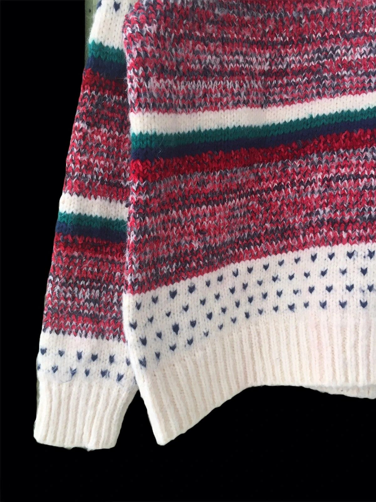 Other 📌Rare MELODY GARDEN Hand/Knitwear Stripe Pullover Design Size US M / EU 48-50 / 2 - 4 Thumbnail