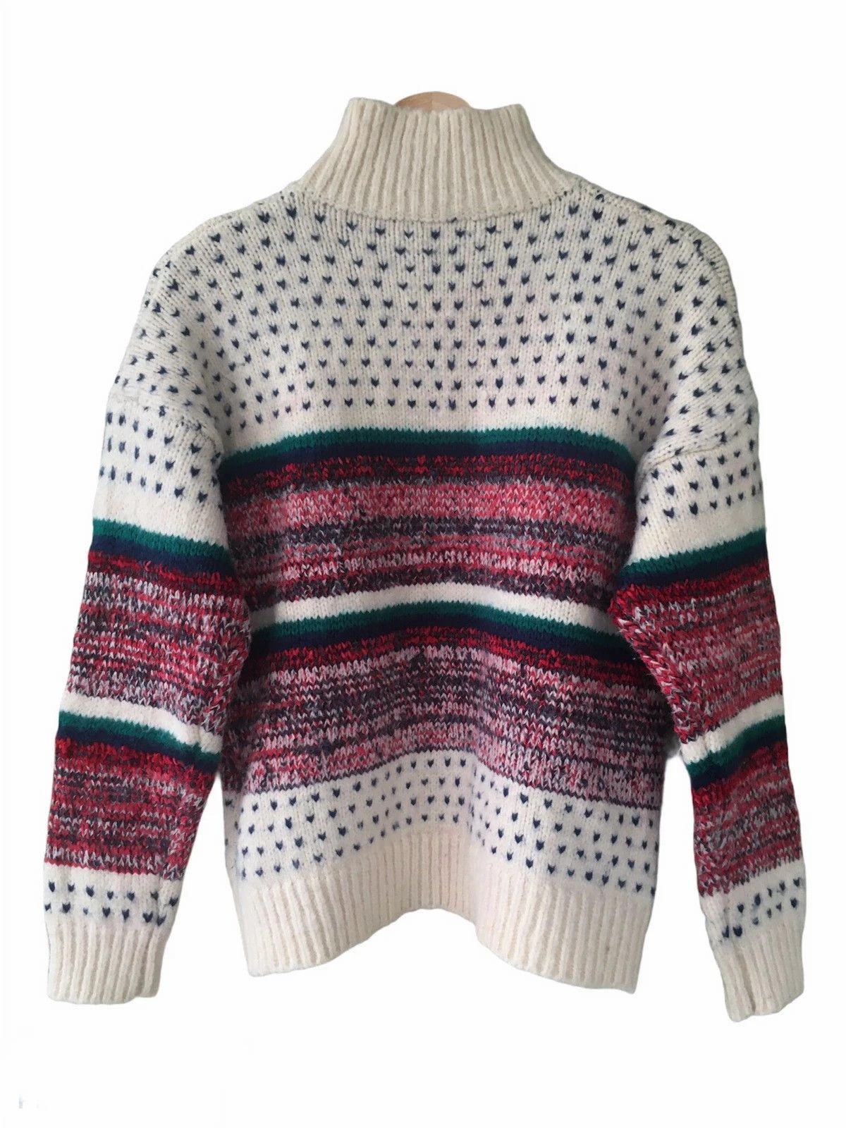 Other 📌Rare MELODY GARDEN Hand/Knitwear Stripe Pullover Design Size US M / EU 48-50 / 2 - 3 Thumbnail