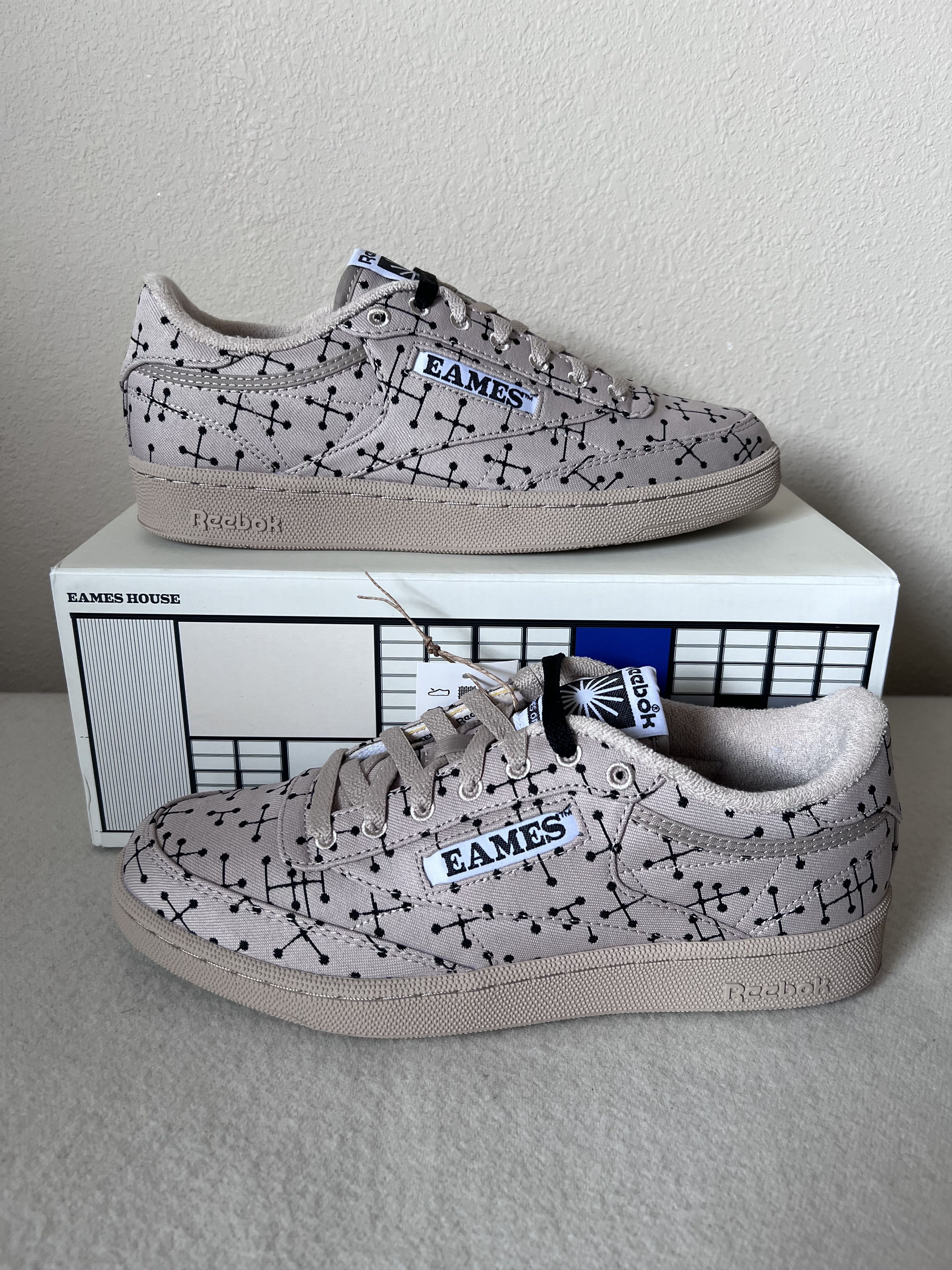 Reebok Eames Office Reebok Club C Dot Pattern Size US 9 / EU 42 - 2 Thumbnail