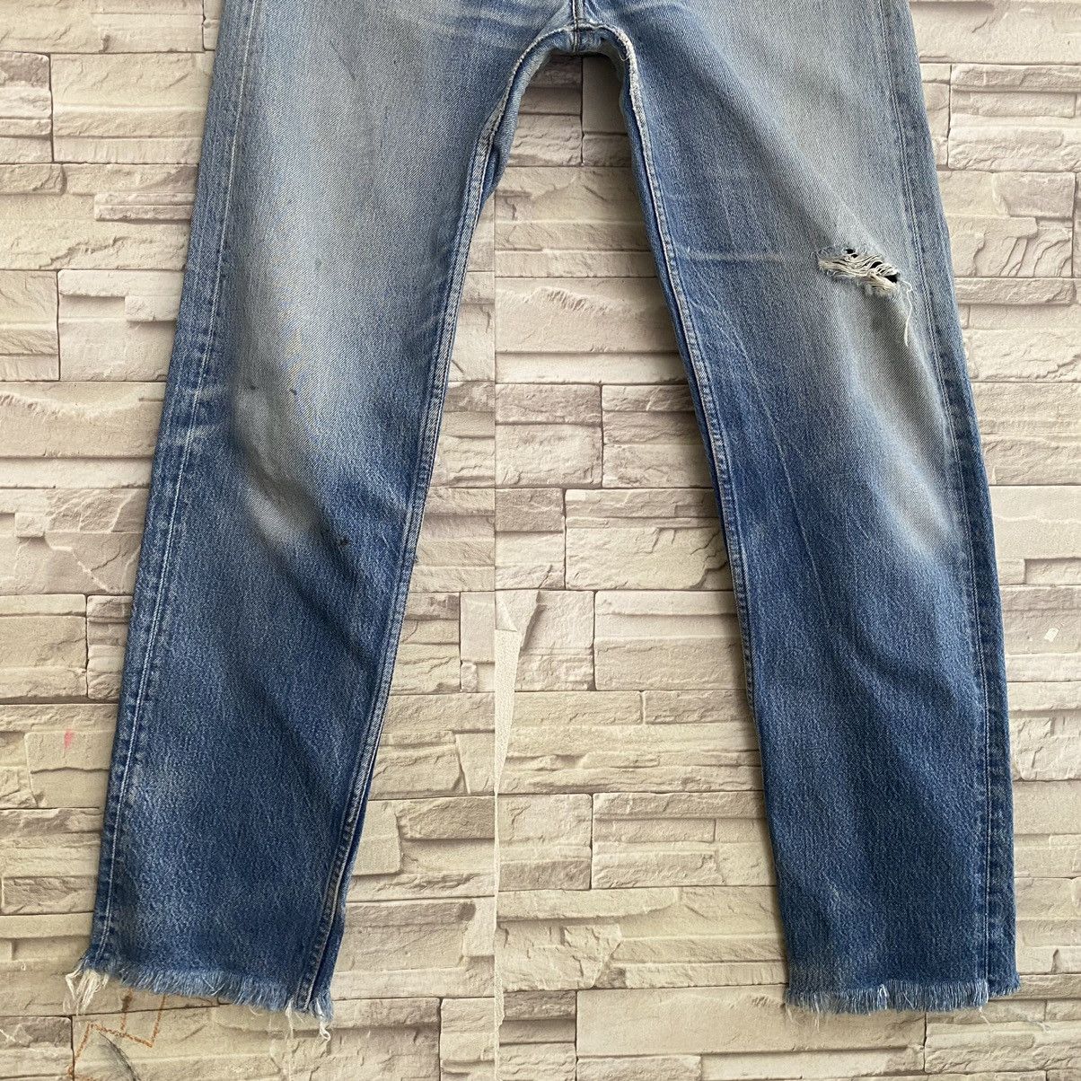 Levi's Vintage Levis 501xx Distressed Jeans 32x32 Size US 32 / EU 48 - 11 Thumbnail