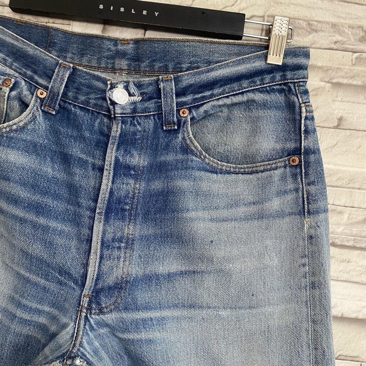 Levi's Vintage Levis 501xx Distressed Jeans 32x32 Size US 32 / EU 48 - 6 Thumbnail