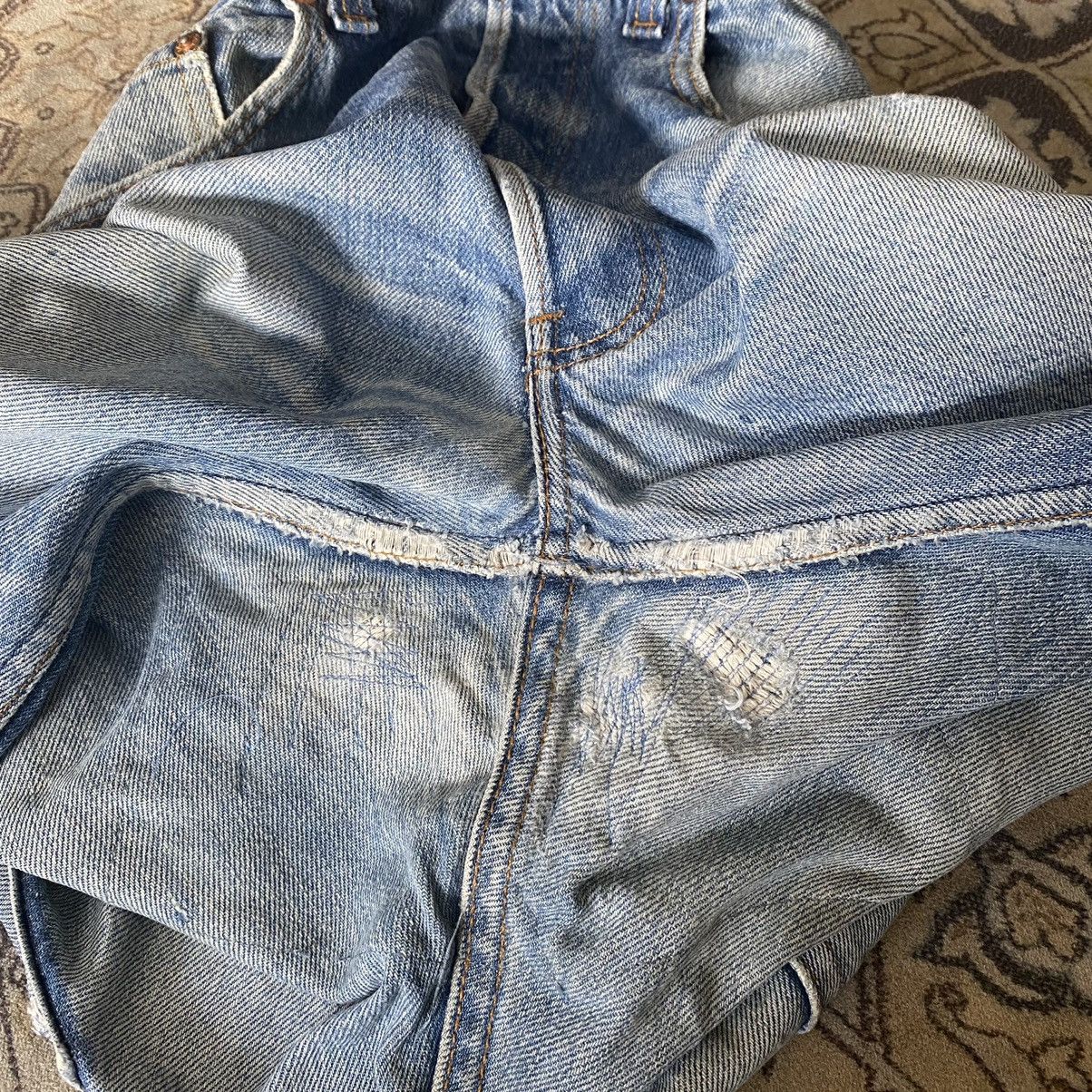 Levi's Vintage Levis 501xx Distressed Jeans 32x32 Size US 32 / EU 48 - 19 Thumbnail