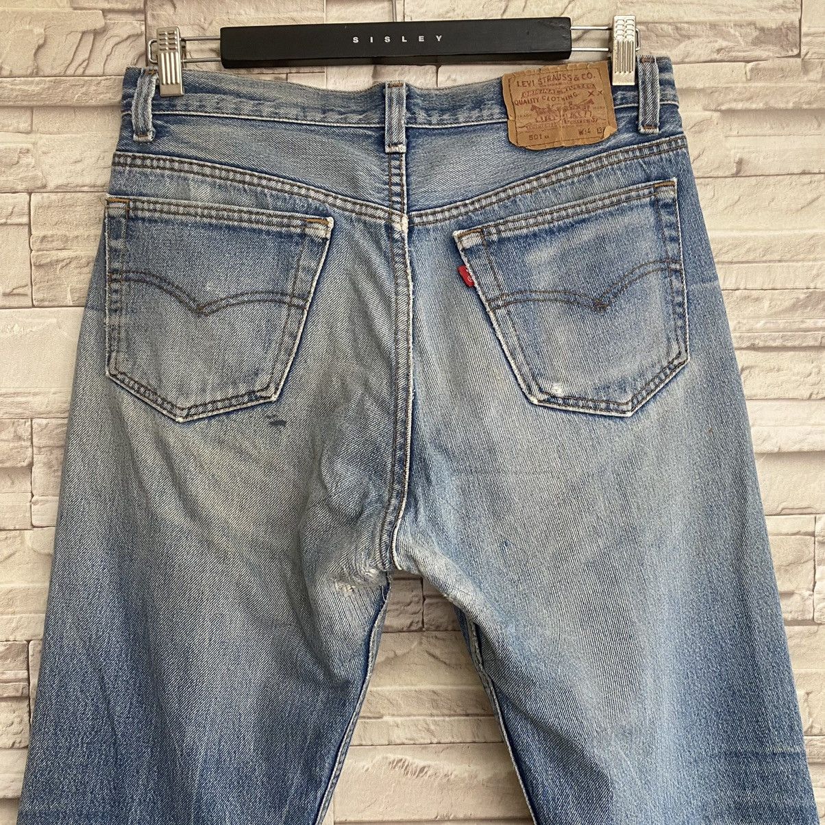 Levi's Vintage Levis 501xx Distressed Jeans 32x32 Size US 32 / EU 48 - 14 Thumbnail