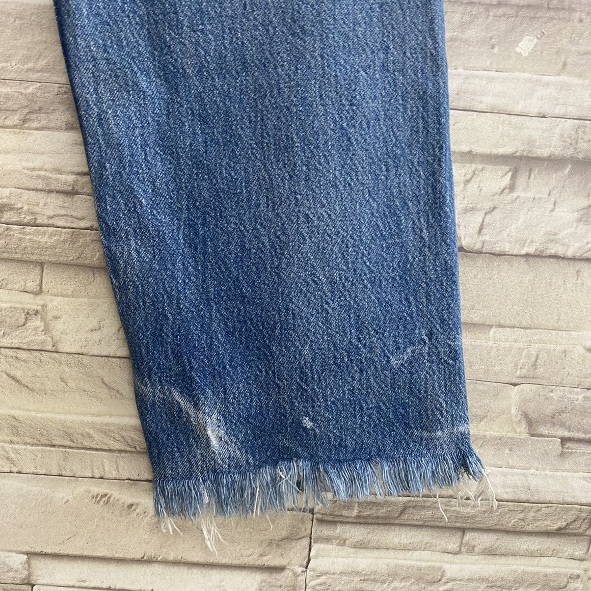 Levi's Vintage Levis 501xx Distressed Jeans 32x32 Size US 32 / EU 48 - 17 Thumbnail