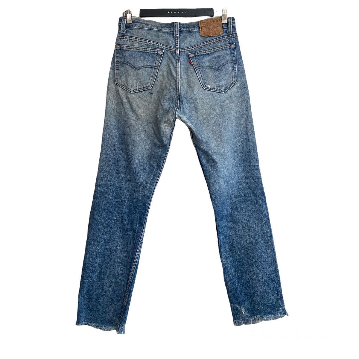 Levi's Vintage Levis 501xx Distressed Jeans 32x32 Size US 32 / EU 48 - 2 Thumbnail