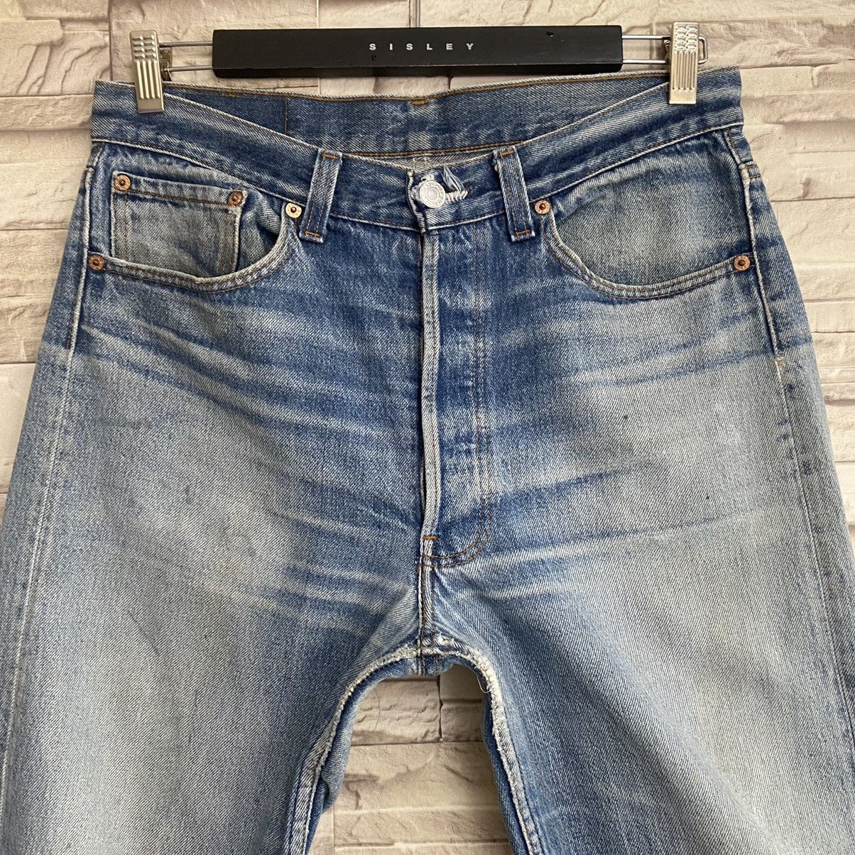 Levi's Vintage Levis 501xx Distressed Jeans 32x32 Size US 32 / EU 48 - 4 Thumbnail
