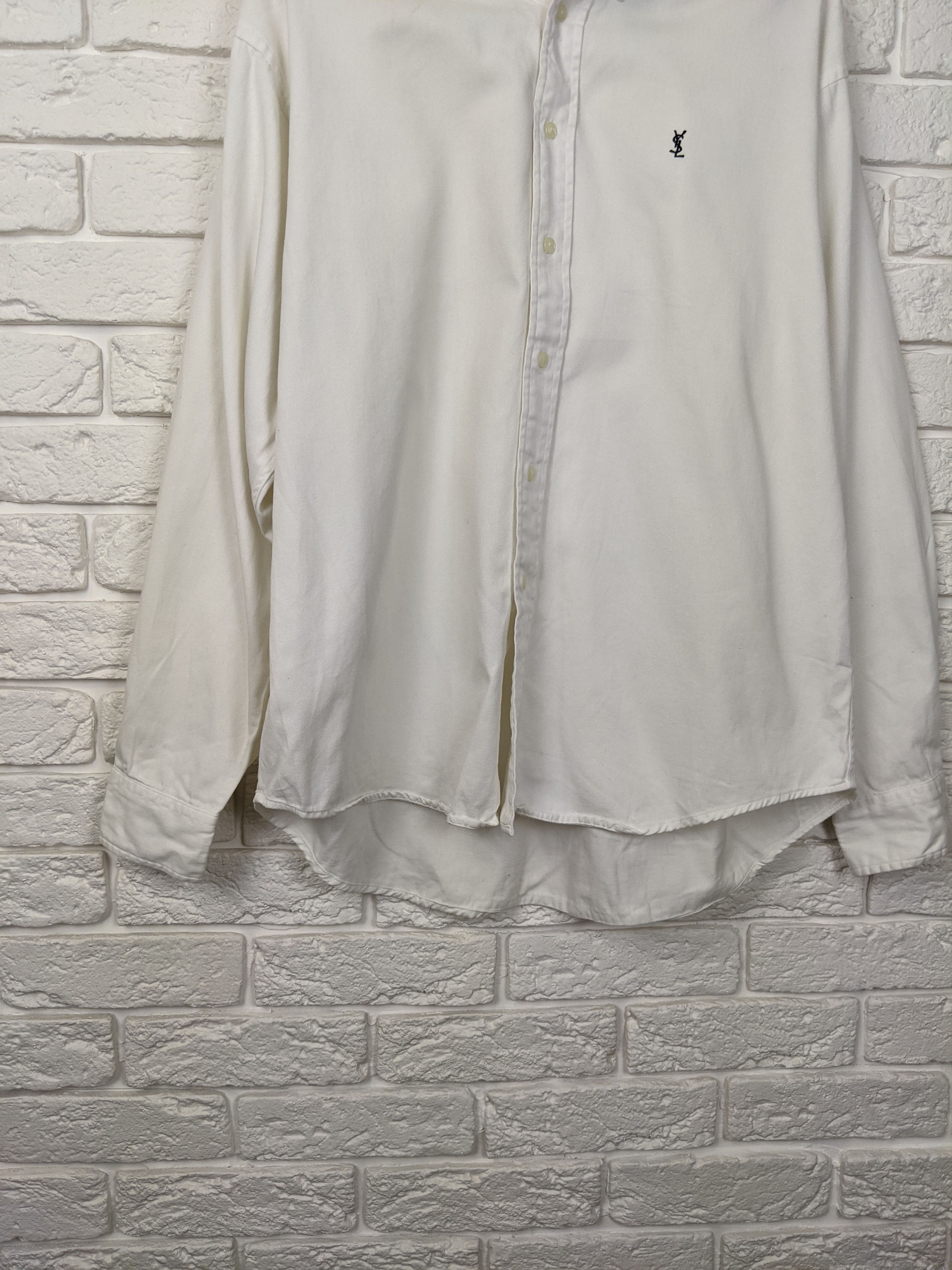 Yves Saint Laurent Ysl shirt pour homme overshirt Yves saint laurent Size US L / EU 52-54 / 3 - 4 Thumbnail