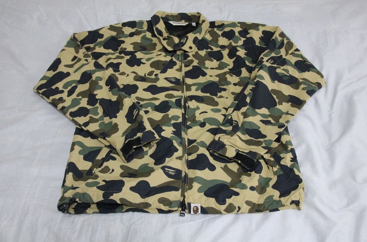 最新入荷 1st Bape Vintage Bape Camo Grailed | Jacket Rain ジャケット・アウター