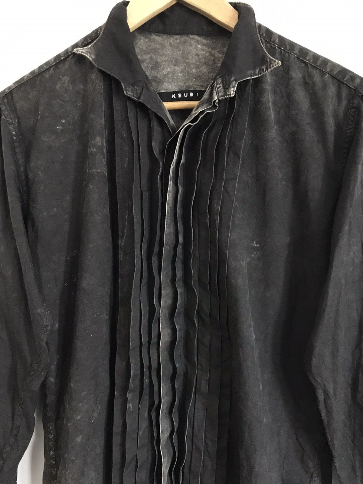 Ksubi × Vintage Vintage Ksubi Fashion Street Wash Shirt Size US L / EU 52-54 / 3 - 5 Thumbnail