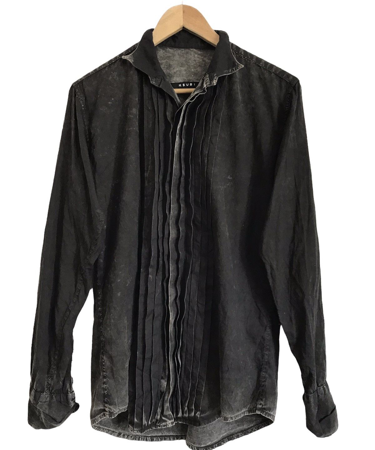 Ksubi × Vintage Vintage Ksubi Fashion Street Wash Shirt Size US L / EU 52-54 / 3 - 1 Thumbnail