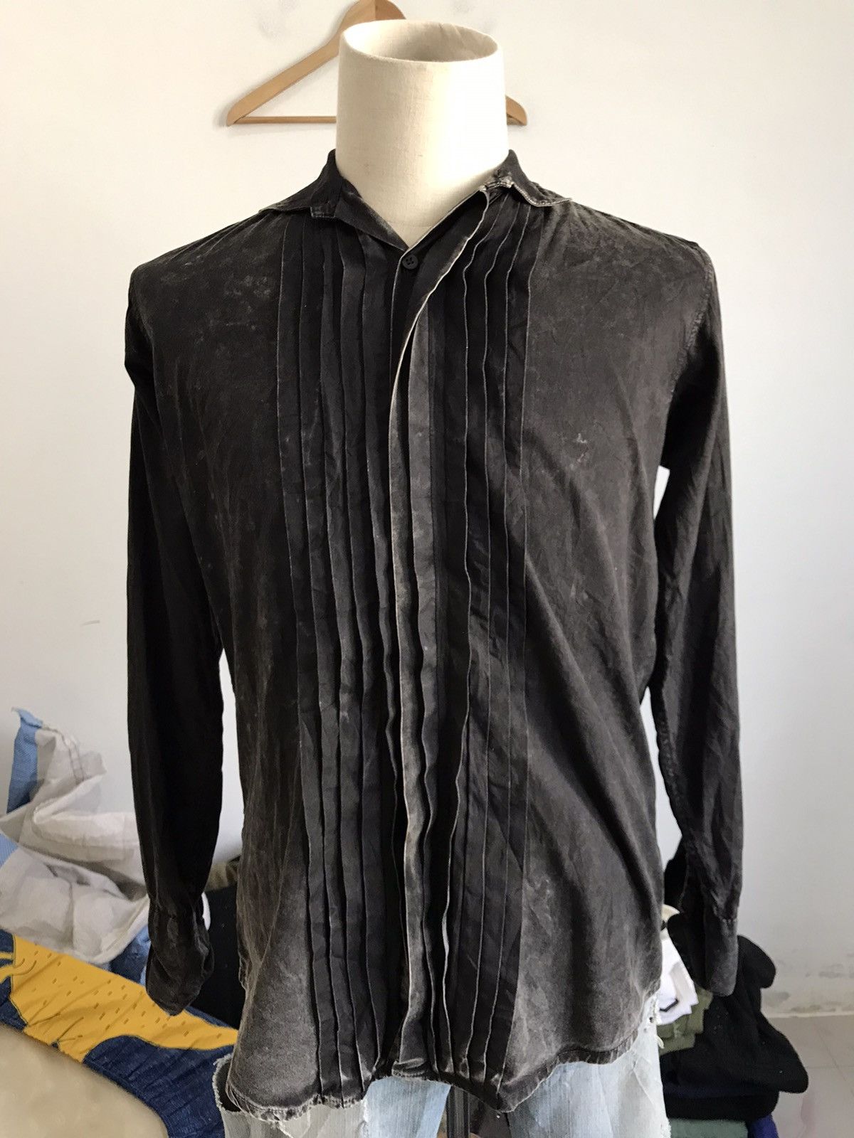 Ksubi × Vintage Vintage Ksubi Fashion Street Wash Shirt Size US L / EU 52-54 / 3 - 2 Thumbnail