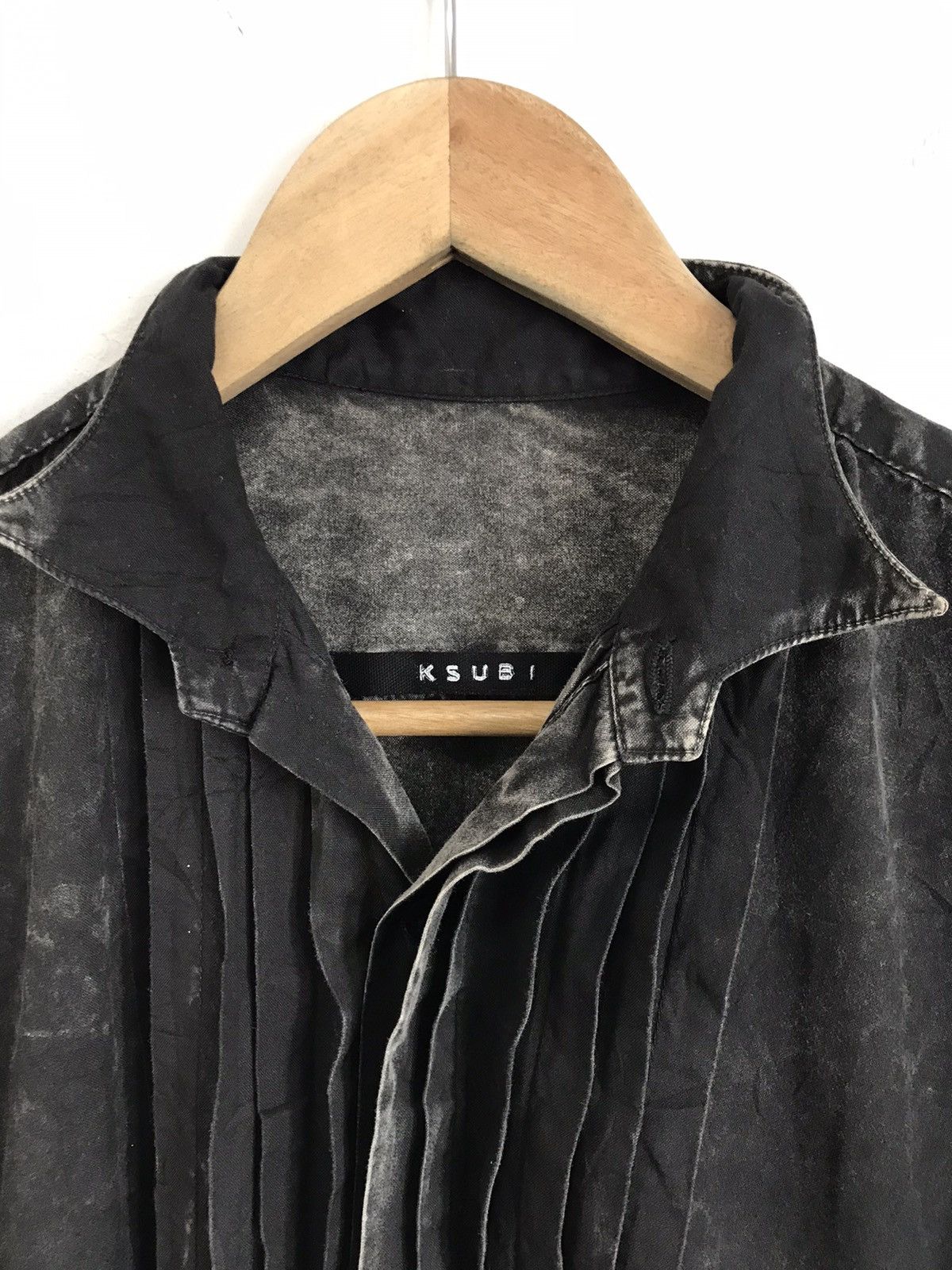 Ksubi × Vintage Vintage Ksubi Fashion Street Wash Shirt Size US L / EU 52-54 / 3 - 4 Thumbnail