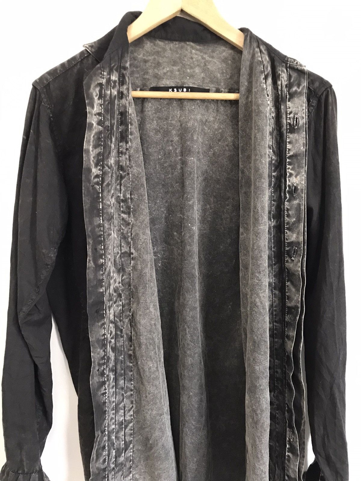 Ksubi × Vintage Vintage Ksubi Fashion Street Wash Shirt Size US L / EU 52-54 / 3 - 8 Thumbnail