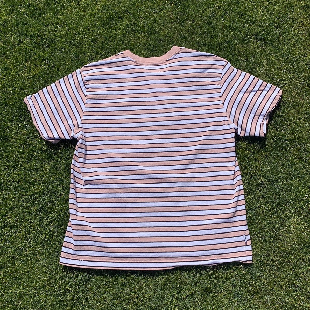 Obey × Vintage Vintage Obey Striped Tee Size US XL / EU 56 / 4 - 3 Thumbnail