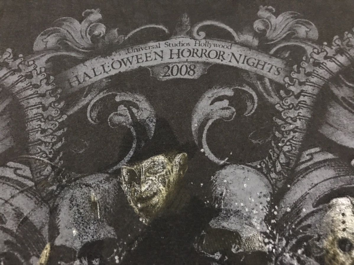 Expert Horror × Universal Studios 2008 Halloween Horror Nights Universal Studios Tshirt Size US M / EU 48-50 / 2 - 3 Thumbnail