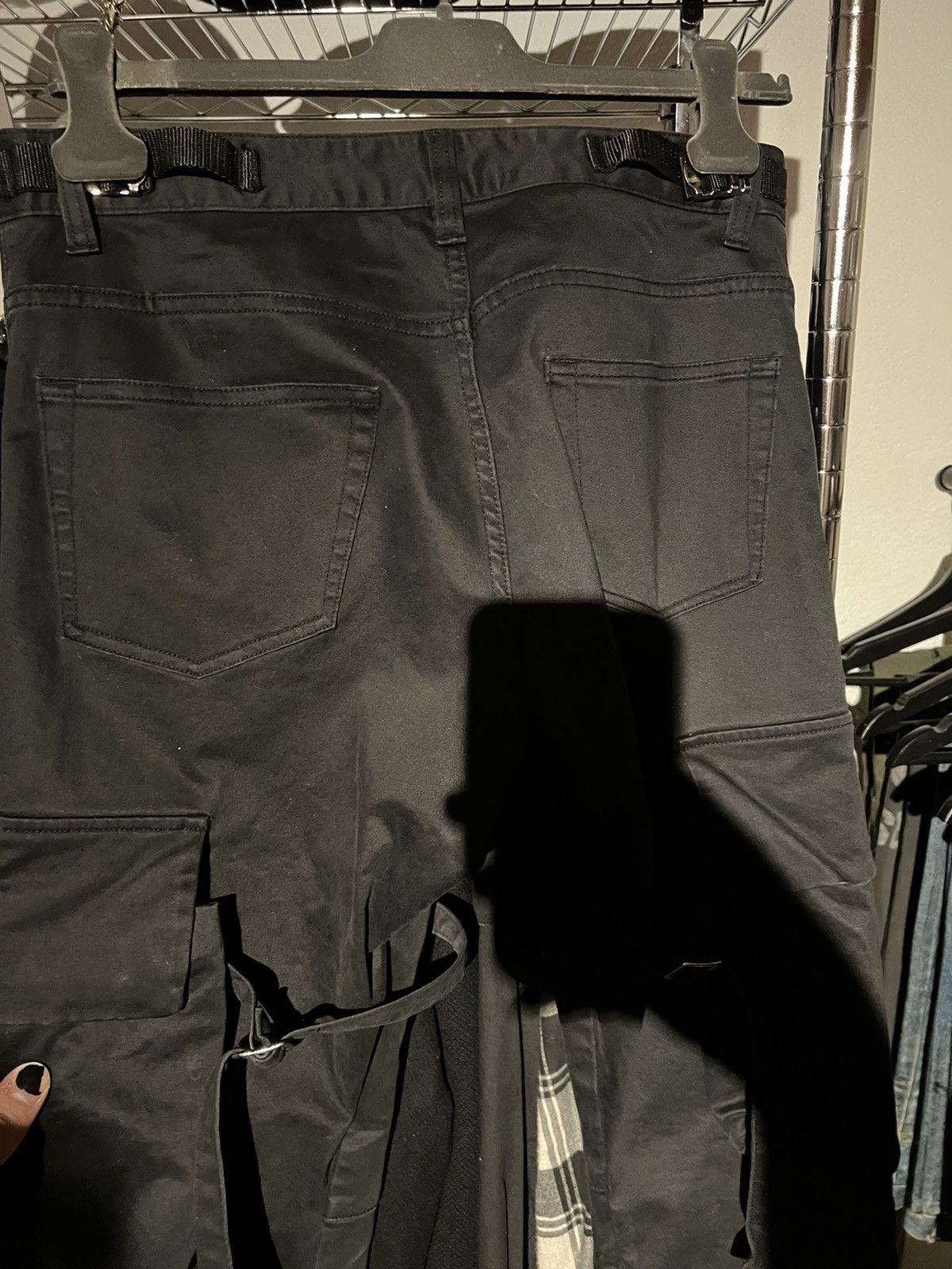 Vuja De Vuja De Black Flare Cargos Size M Size US 32 / EU 48 - 6 Thumbnail
