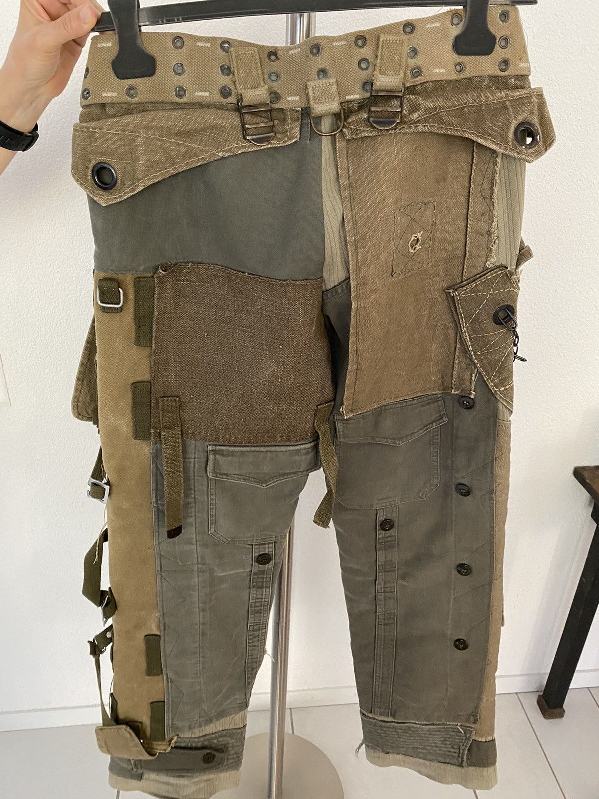 Dolce & Gabbana Dolce gabbana aw2003 reconstructed pants Size US 32 / EU 48 - 8 Thumbnail