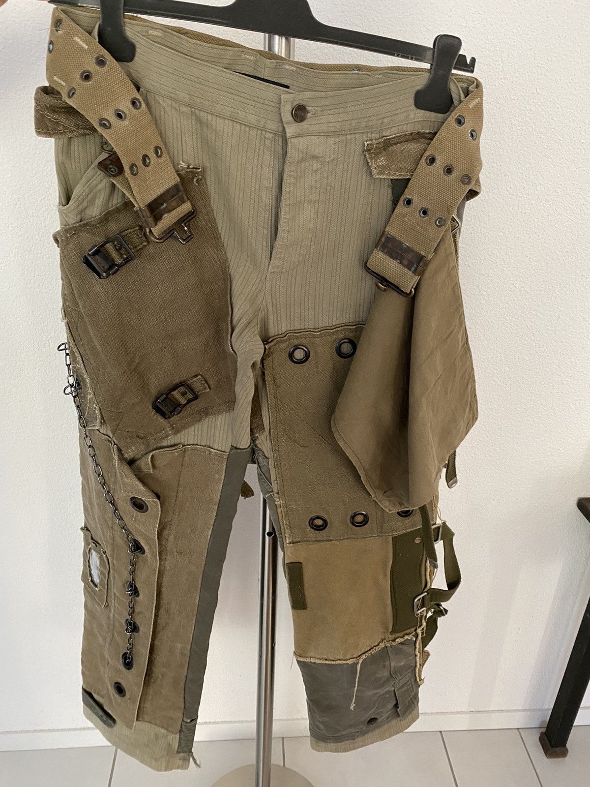 Dolce & Gabbana Dolce gabbana aw2003 reconstructed pants Size US 32 / EU 48 - 5 Thumbnail