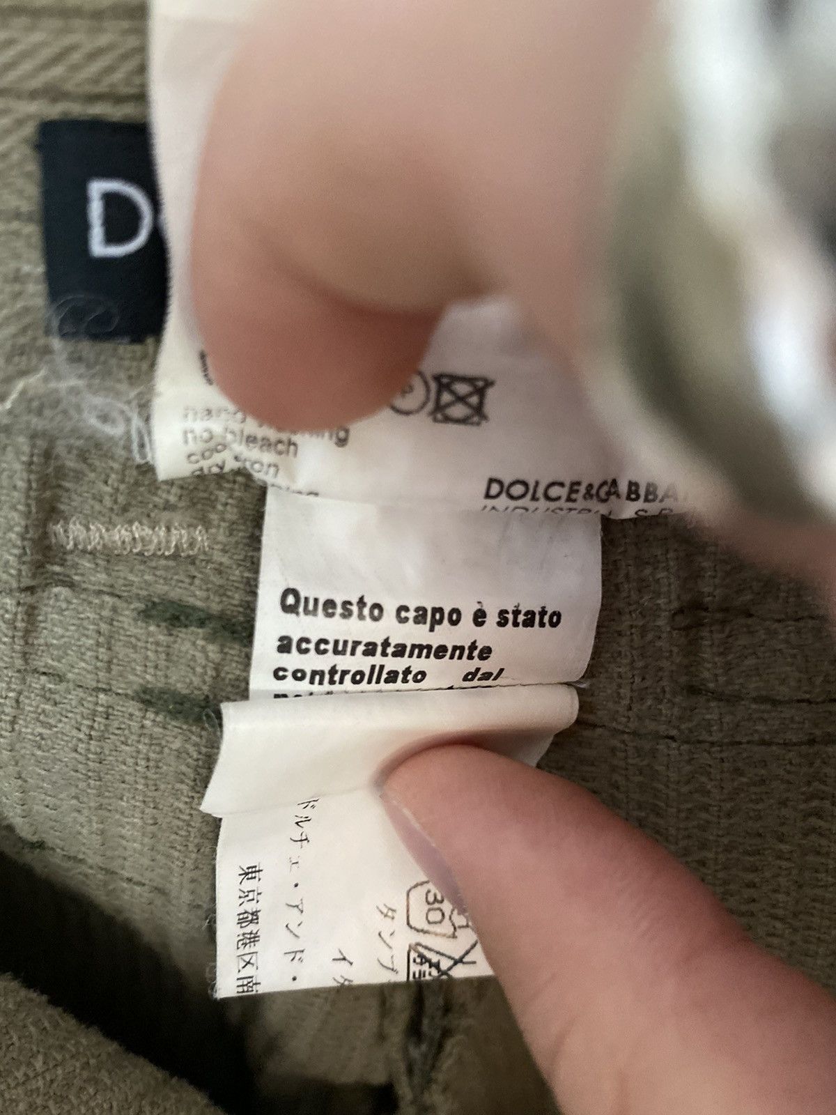 Dolce & Gabbana Dolce gabbana aw2003 reconstructed pants Size US 32 / EU 48 - 13 Thumbnail