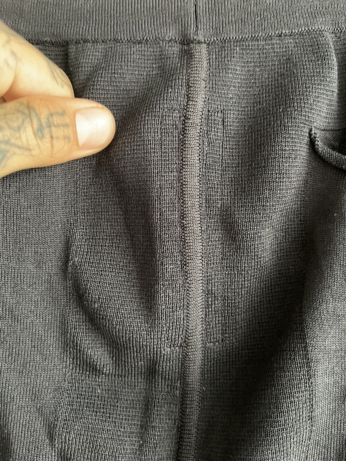Rick Owens Rick Owens 100% SILK KNIT NO - DROP Crotch Pants Trousers Size US 32 / EU 48 - 10 Thumbnail