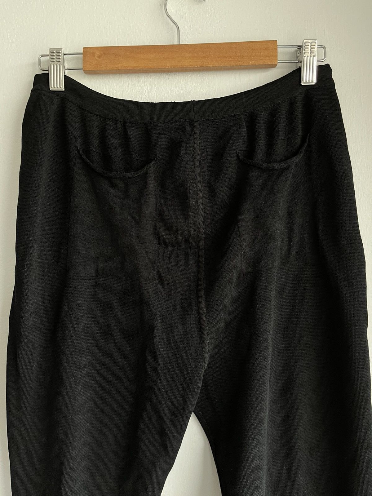 Rick Owens Rick Owens 100% SILK KNIT NO - DROP Crotch Pants Trousers Size US 32 / EU 48 - 8 Thumbnail