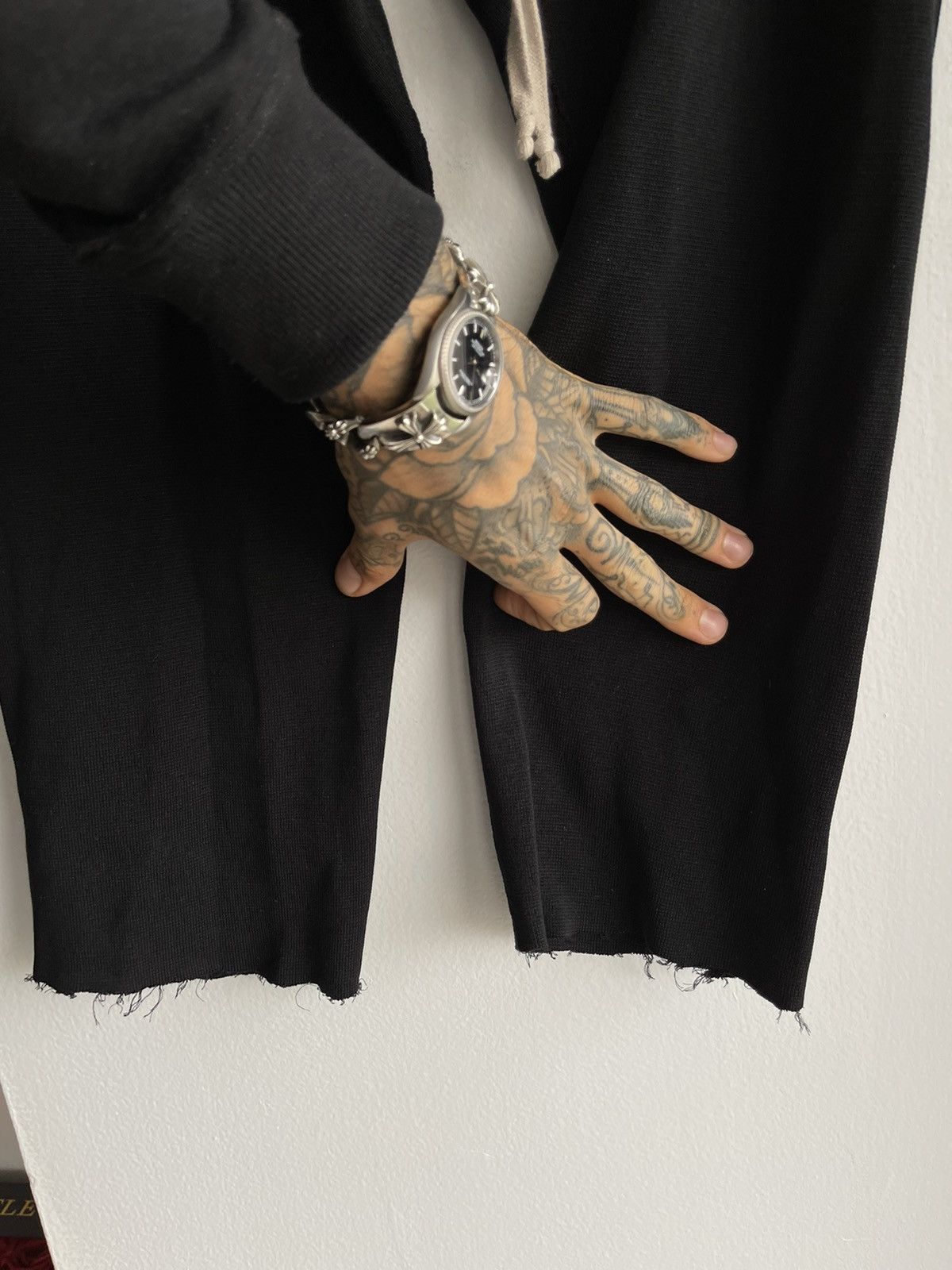 Rick Owens Rick Owens 100% SILK KNIT NO - DROP Crotch Pants Trousers Size US 32 / EU 48 - 4 Thumbnail