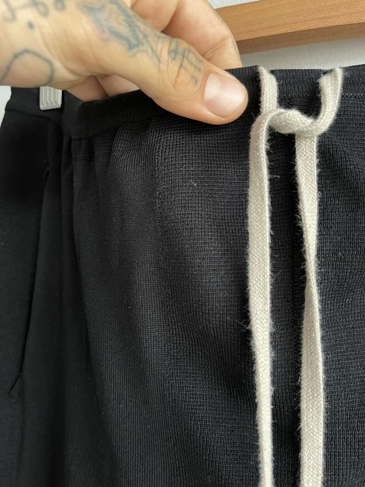 Rick Owens Rick Owens 100% SILK KNIT NO - DROP Crotch Pants Trousers Size US 32 / EU 48 - 5 Thumbnail