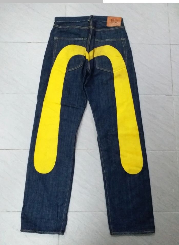Evisu × Japanese Brand 0 Evisu DIACOCK Evis Size 34x35 Jeans levis 