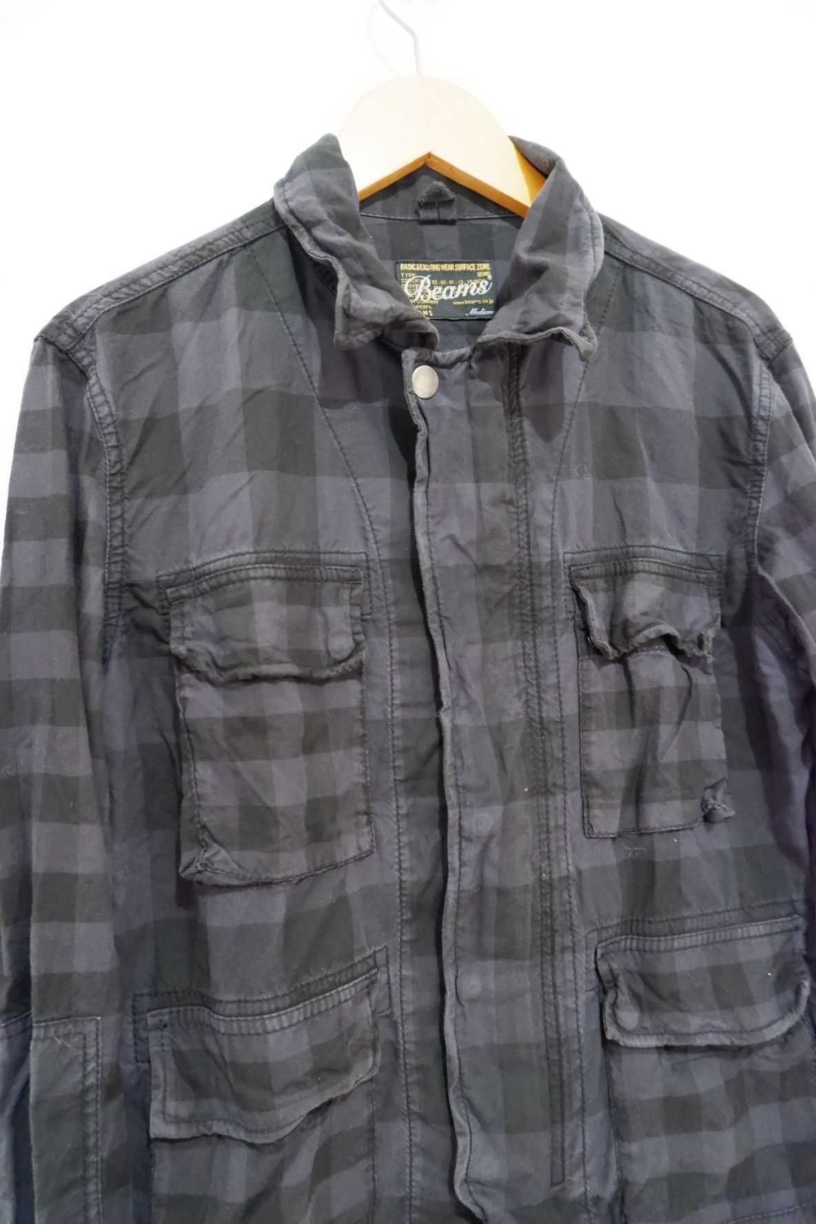 Beams Plus Beams Plaid Parka Jacket Size US S / EU 44-46 / 1 - 3 Thumbnail