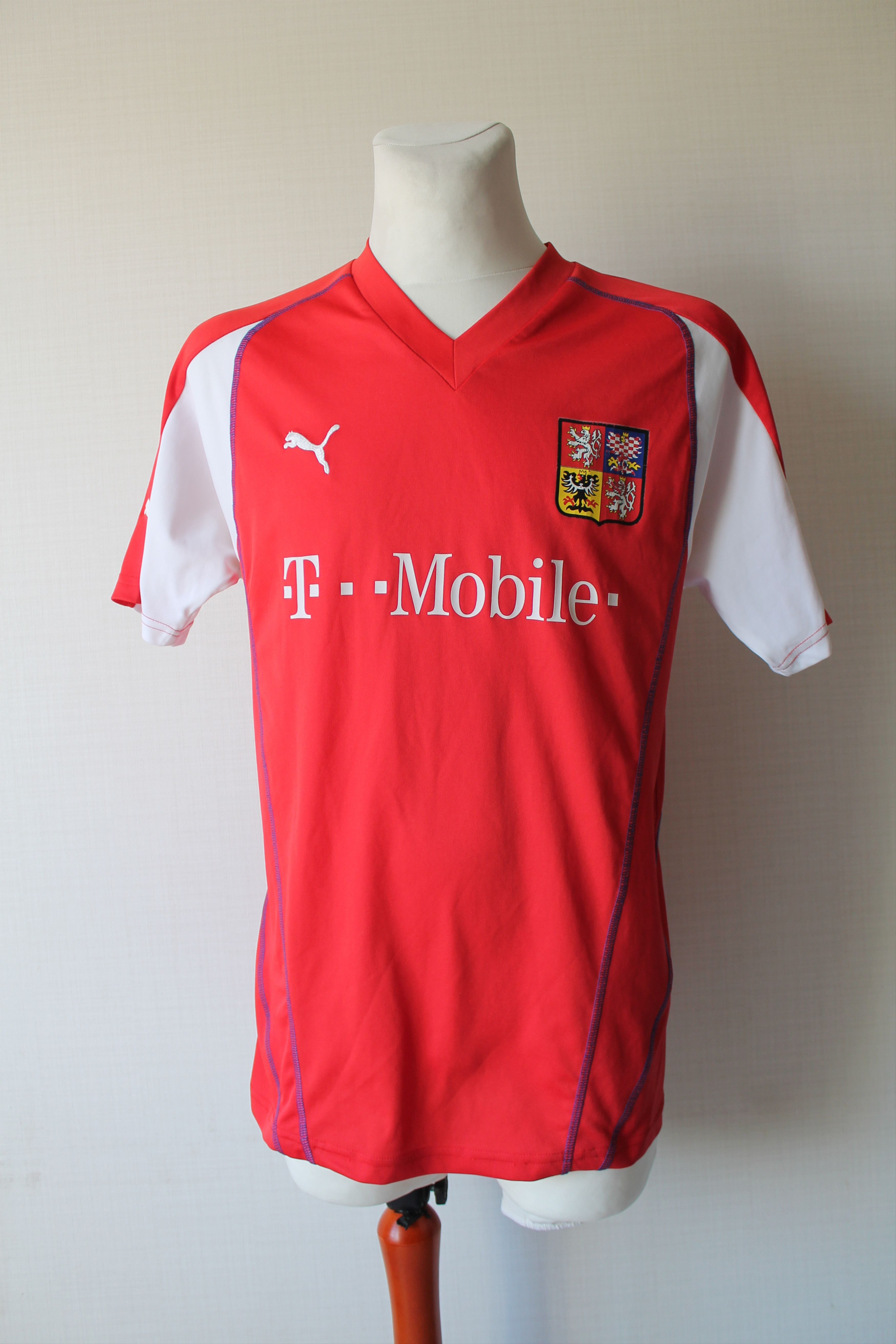 Vintage Puma CZECH REPUBLIC Home Shirt 2003 2004 XL jersey soccer Grailed