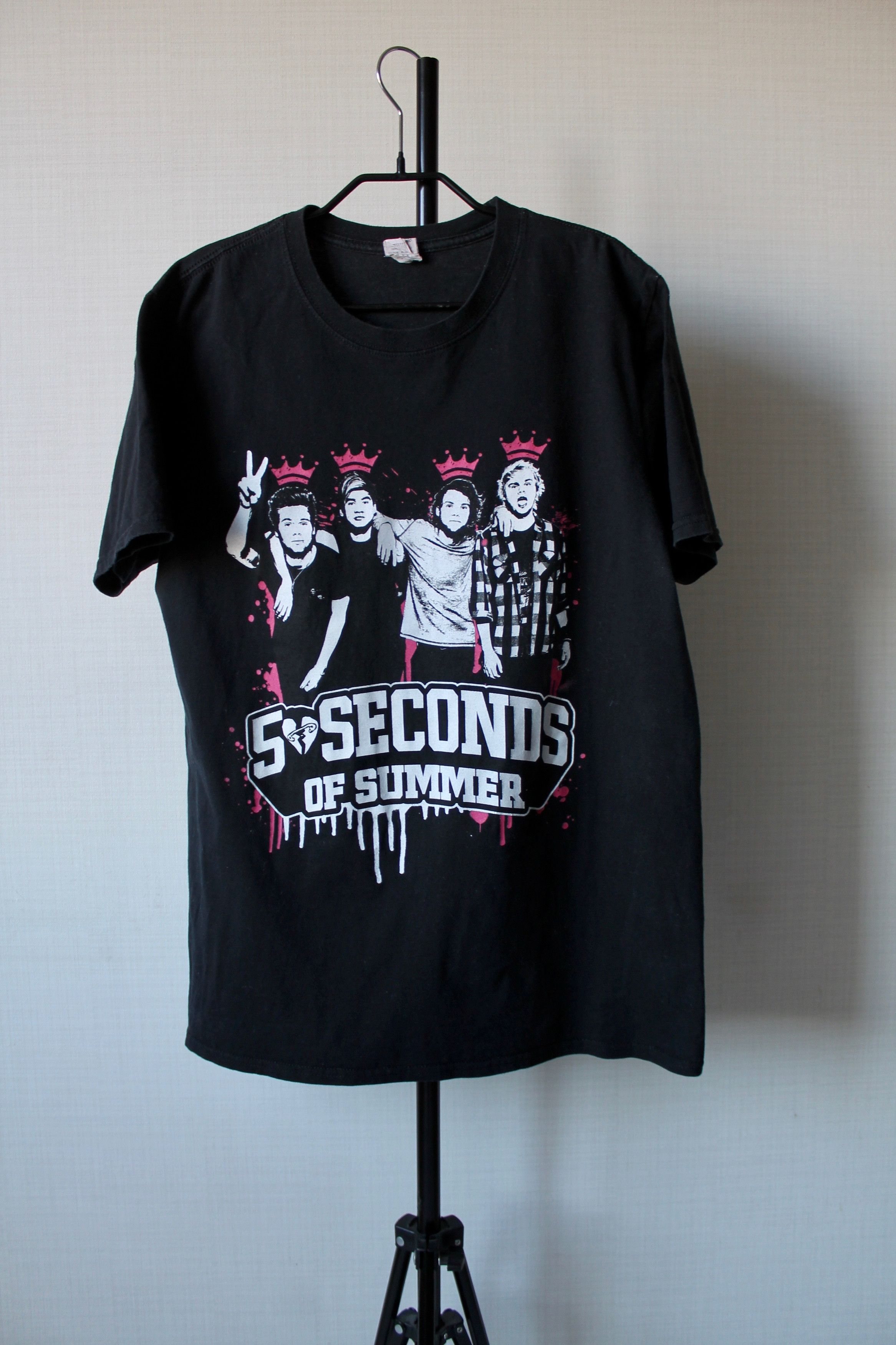 Band Tees 5 Seconds Of Summer world Tour tee Band Rock Size US L / EU 52-54 / 3 - 2 Thumbnail