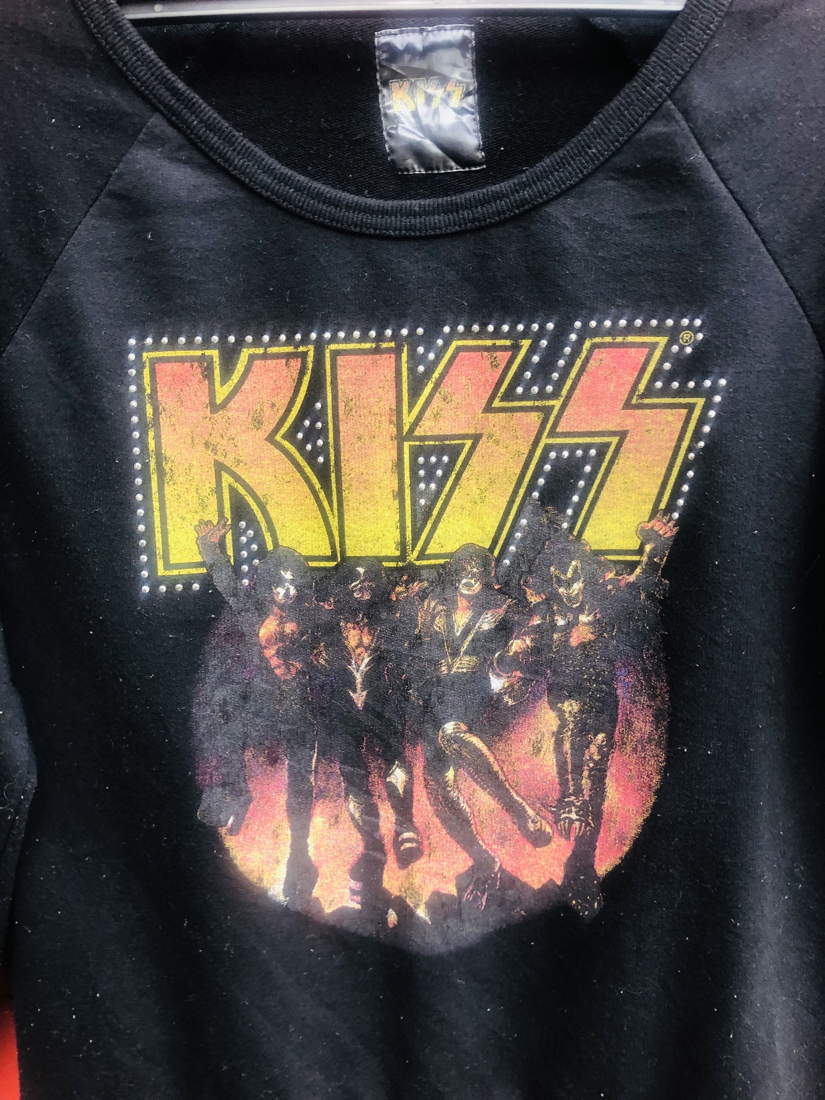 Band Tees × Vintage Vintage KISS Band Music Designer Fashion Style Size M / US 6-8 / IT 42-44 - 3 Thumbnail