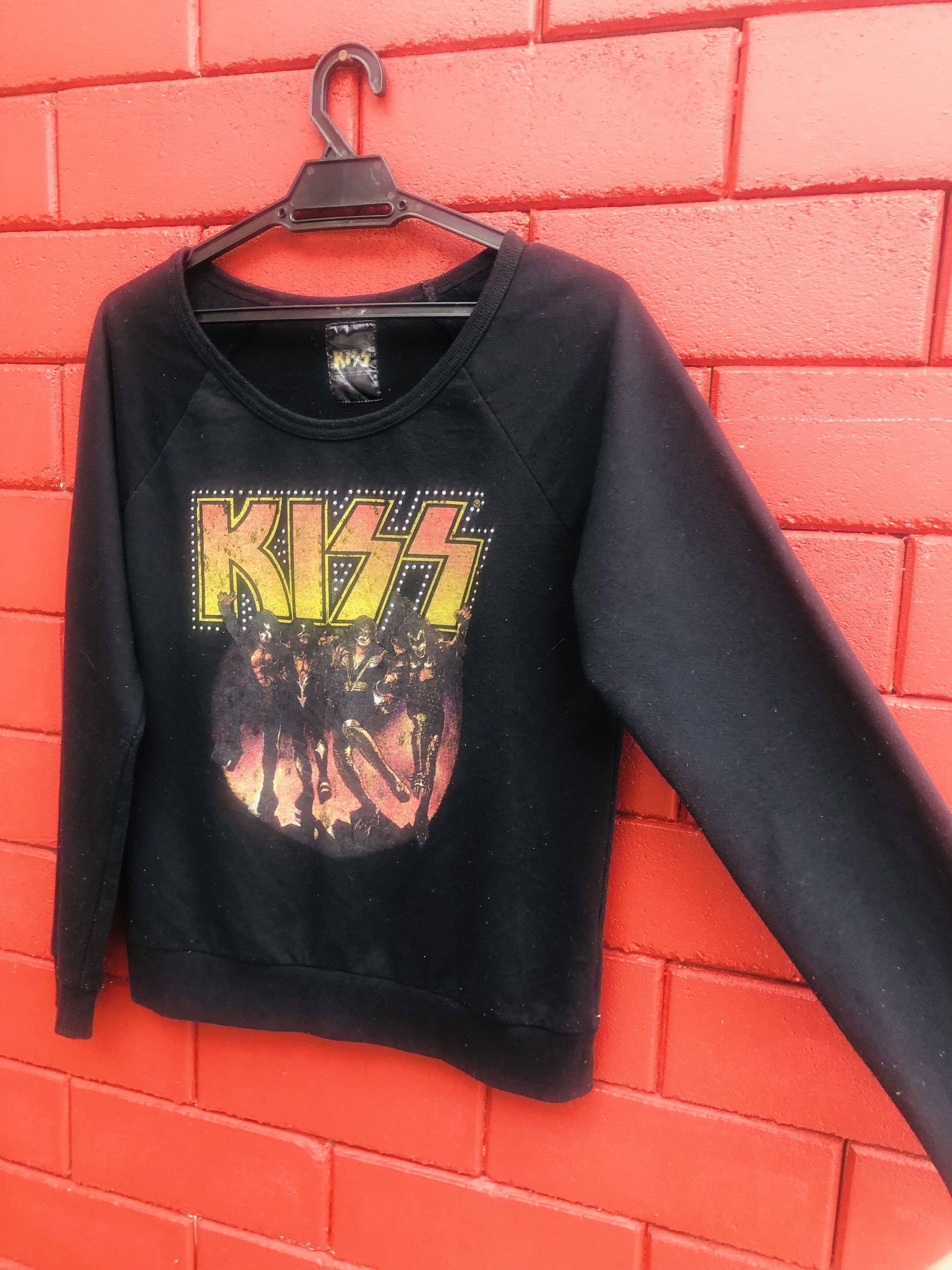 Band Tees × Vintage Vintage KISS Band Music Designer Fashion Style Size M / US 6-8 / IT 42-44 - 5 Thumbnail