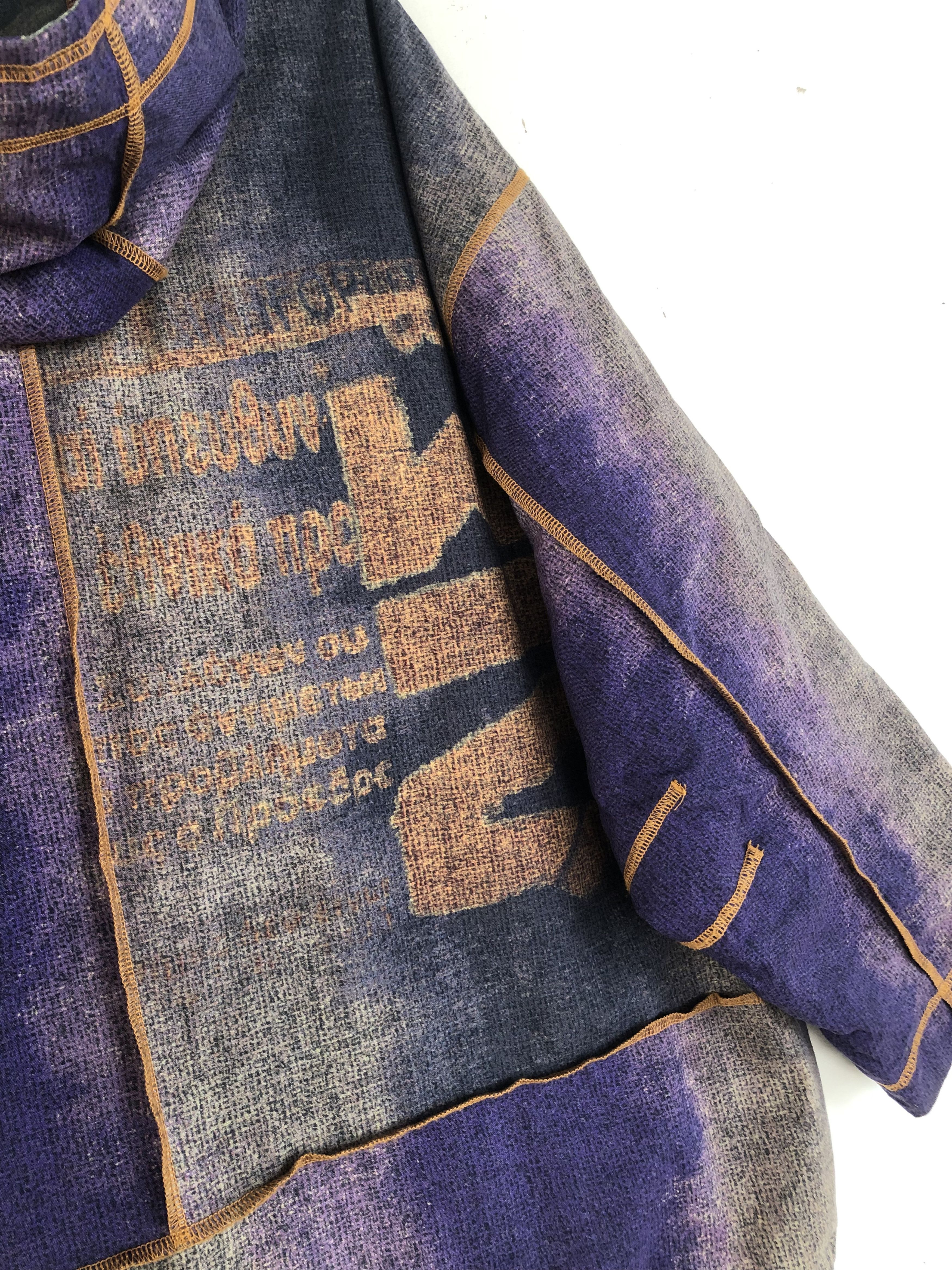 Linea RARE🔥VINTAGE LINEA PALIO ETHNIC TRIBE HALFZIPPER JACKET Size US XXL / EU 58 / 5 - 13 Thumbnail