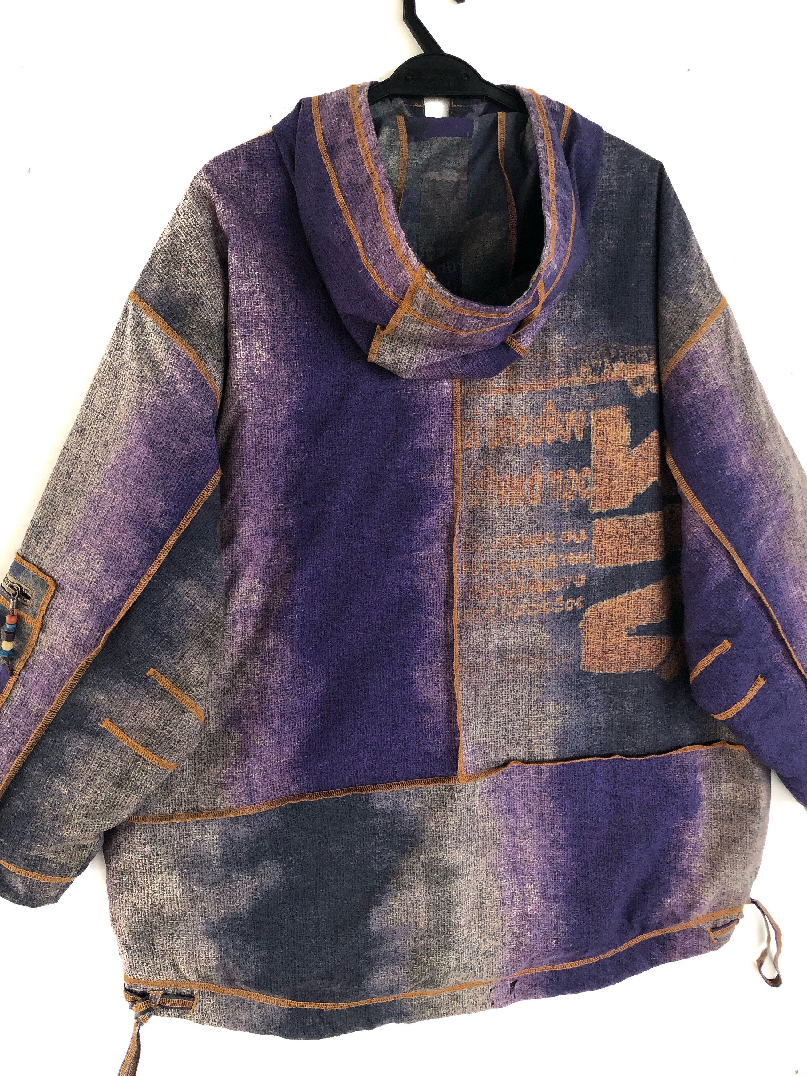 Linea RARE🔥VINTAGE LINEA PALIO ETHNIC TRIBE HALFZIPPER JACKET Size US XXL / EU 58 / 5 - 11 Thumbnail