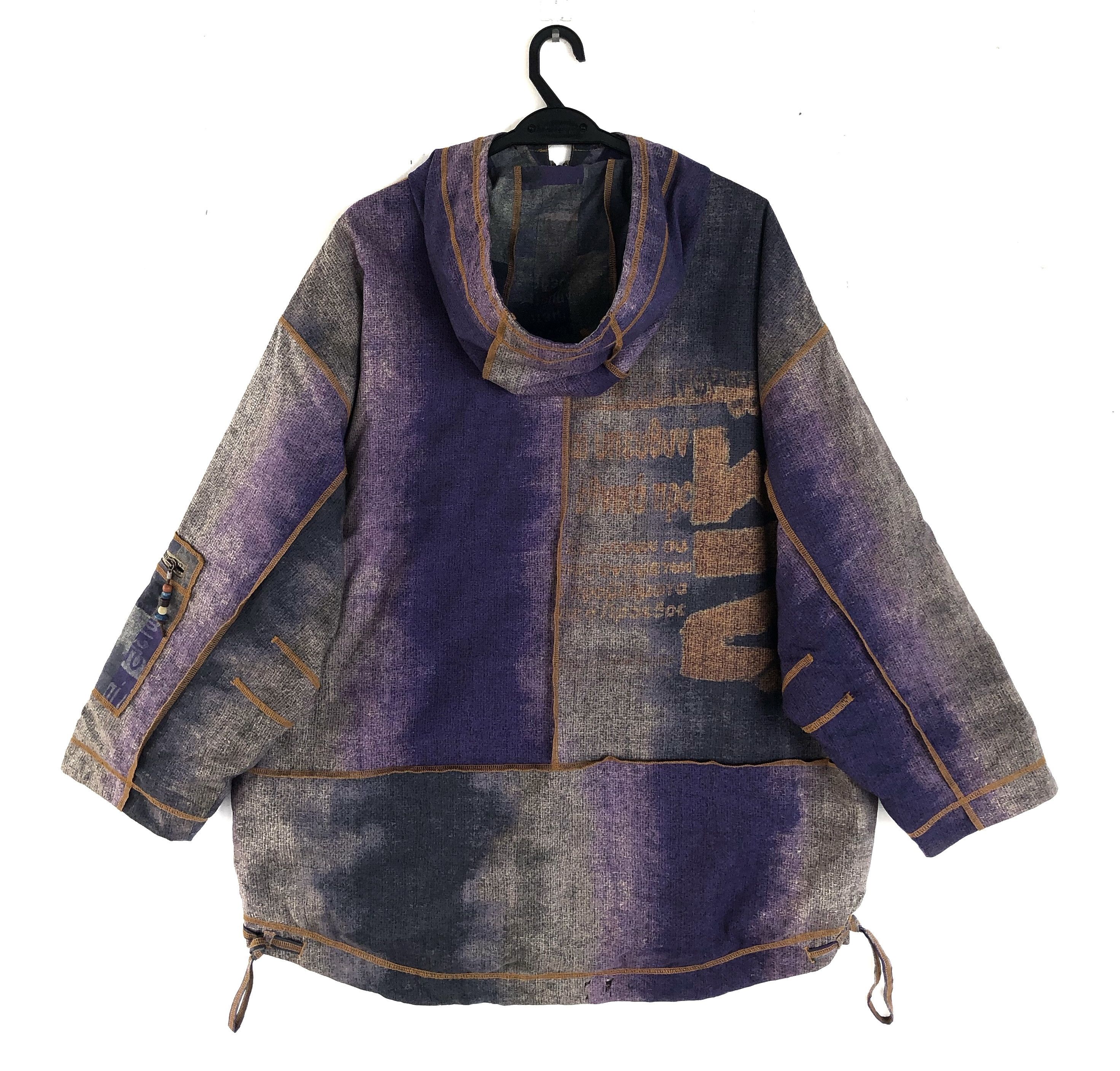 Linea RARE🔥VINTAGE LINEA PALIO ETHNIC TRIBE HALFZIPPER JACKET Size US XXL / EU 58 / 5 - 2 Thumbnail