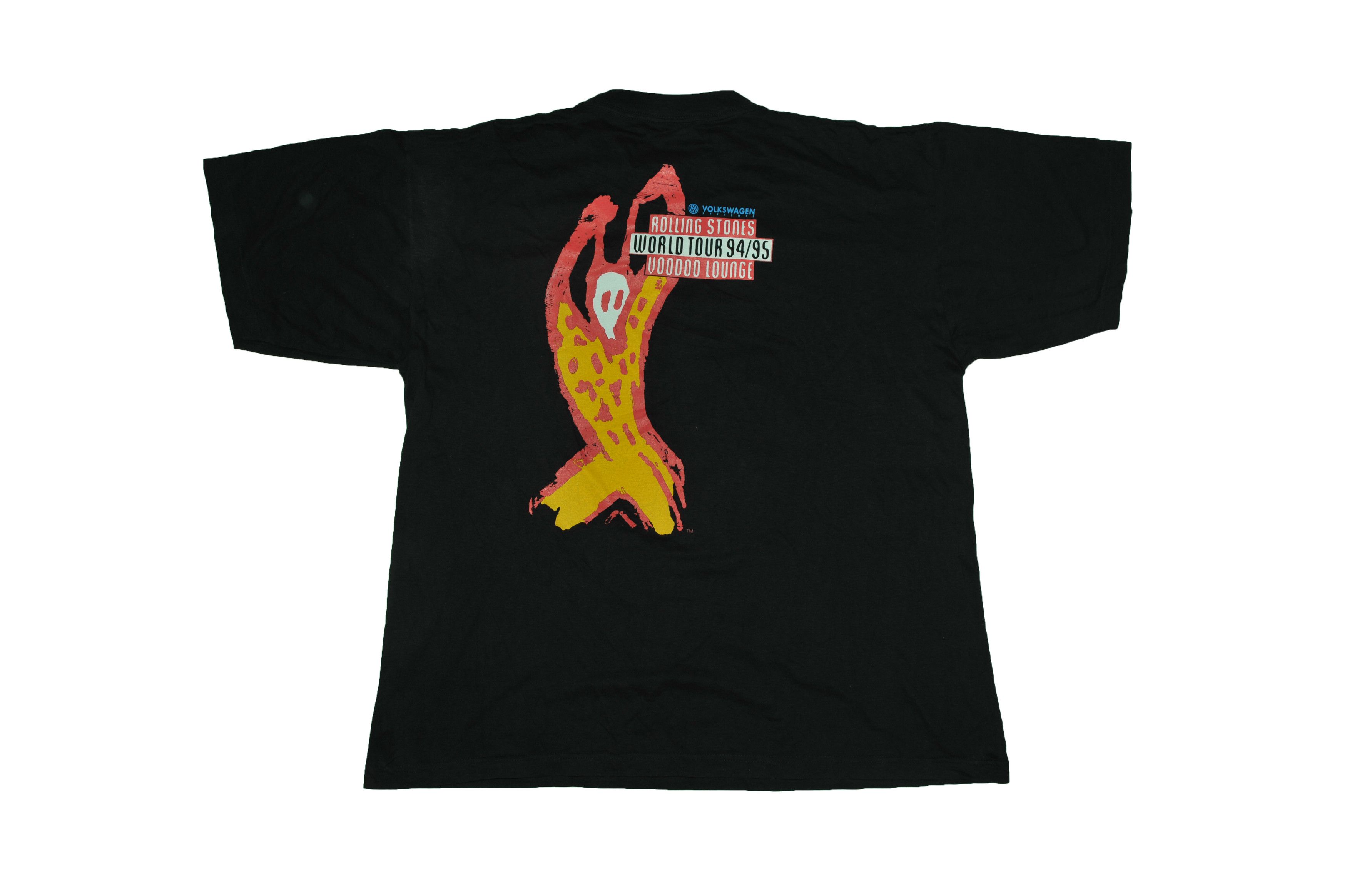 Brockum Vintage 90s 1995 The Rolling Stones Voodoo Lounge Tour Size US XL / EU 56 / 4 - 2 Thumbnail