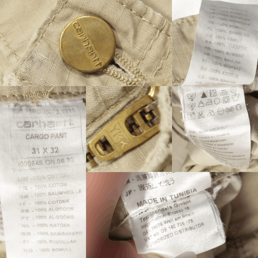 Carhartt Cargo Distressed Pants Size US 31 - 11 Thumbnail